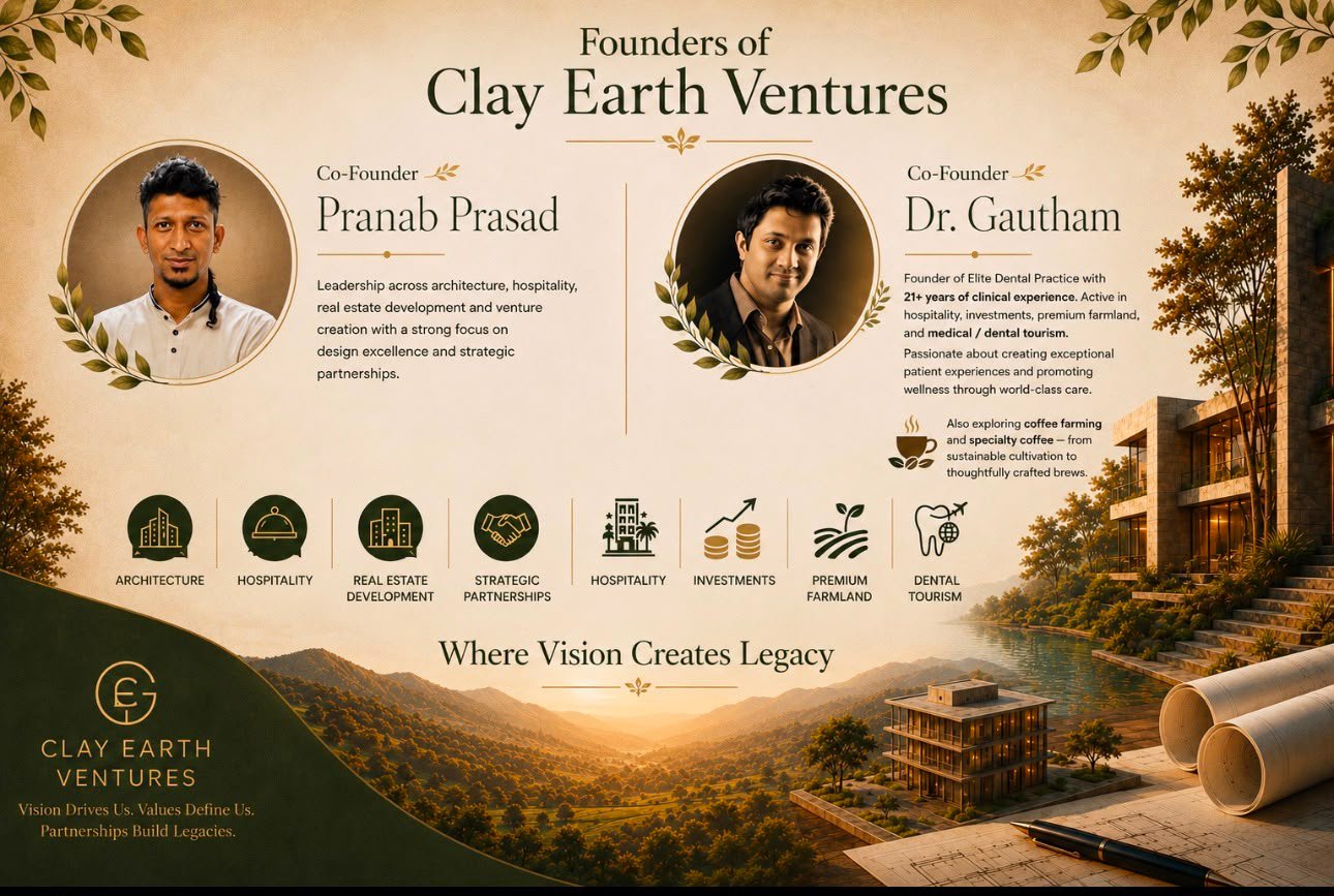 Founders of Clay Earth Ventures